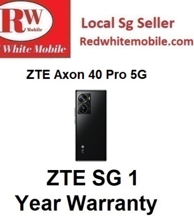 中兴 Axon 40 Pro 5G 12/256GB-中兴 SG 1 年保修 中兴 Axon 40 Pro 5G 12/256GB-中兴 SG 1 年保修